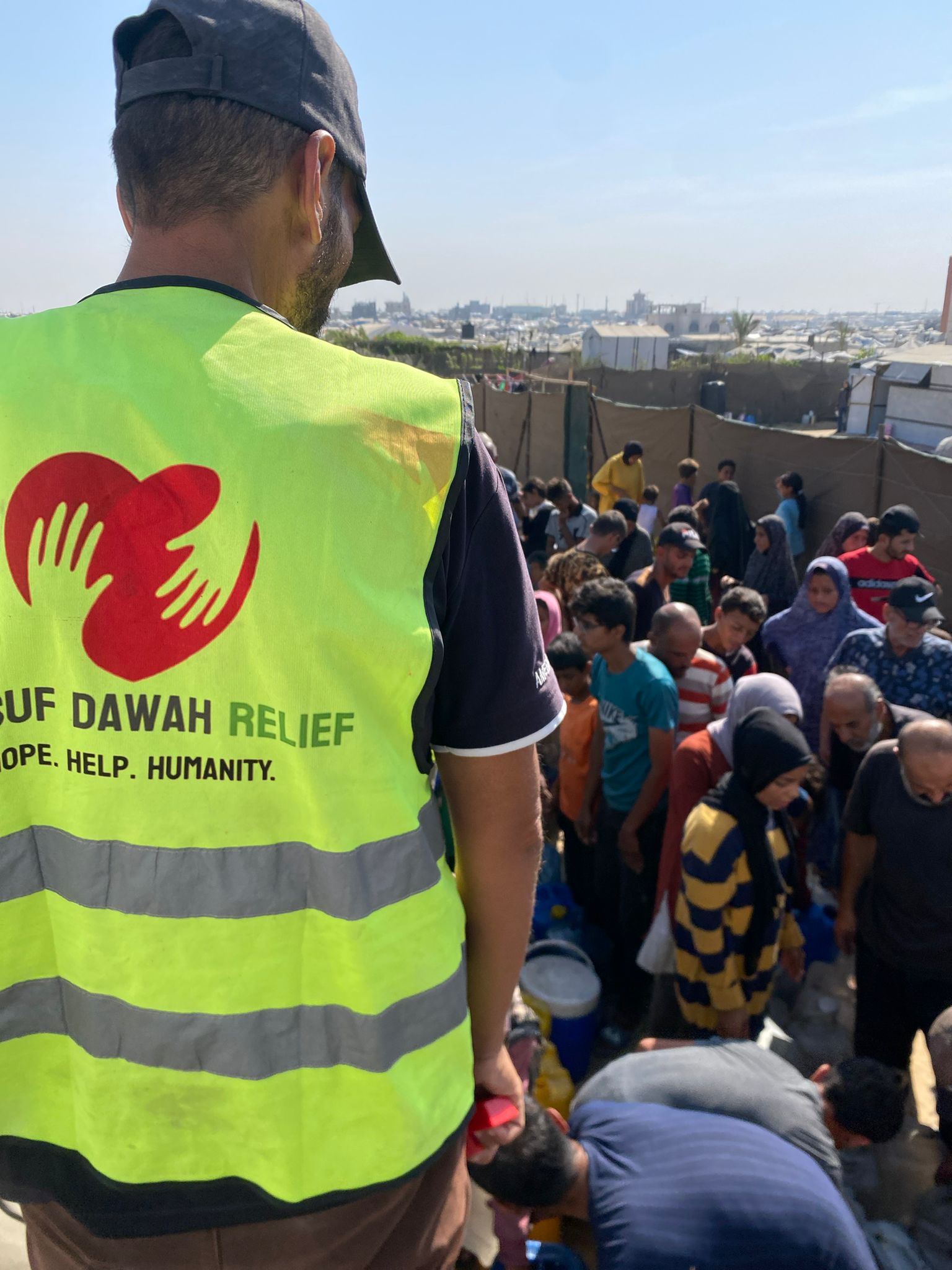 Piştgiriya xwarinê li Gazeyê